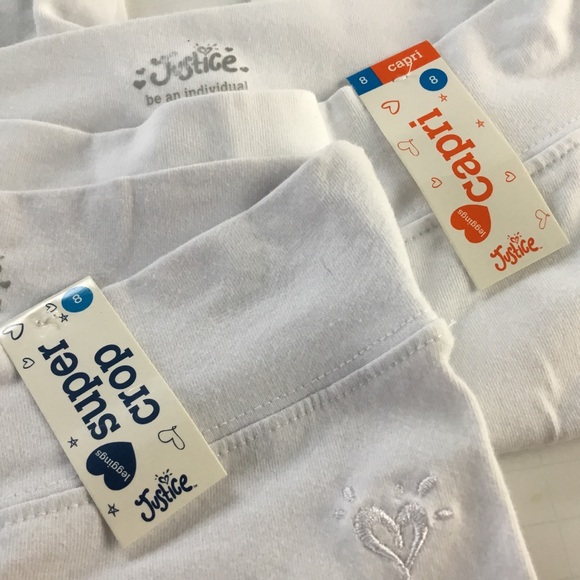 Justice Other - Justice Capri and Super Crop Leggings Size 8